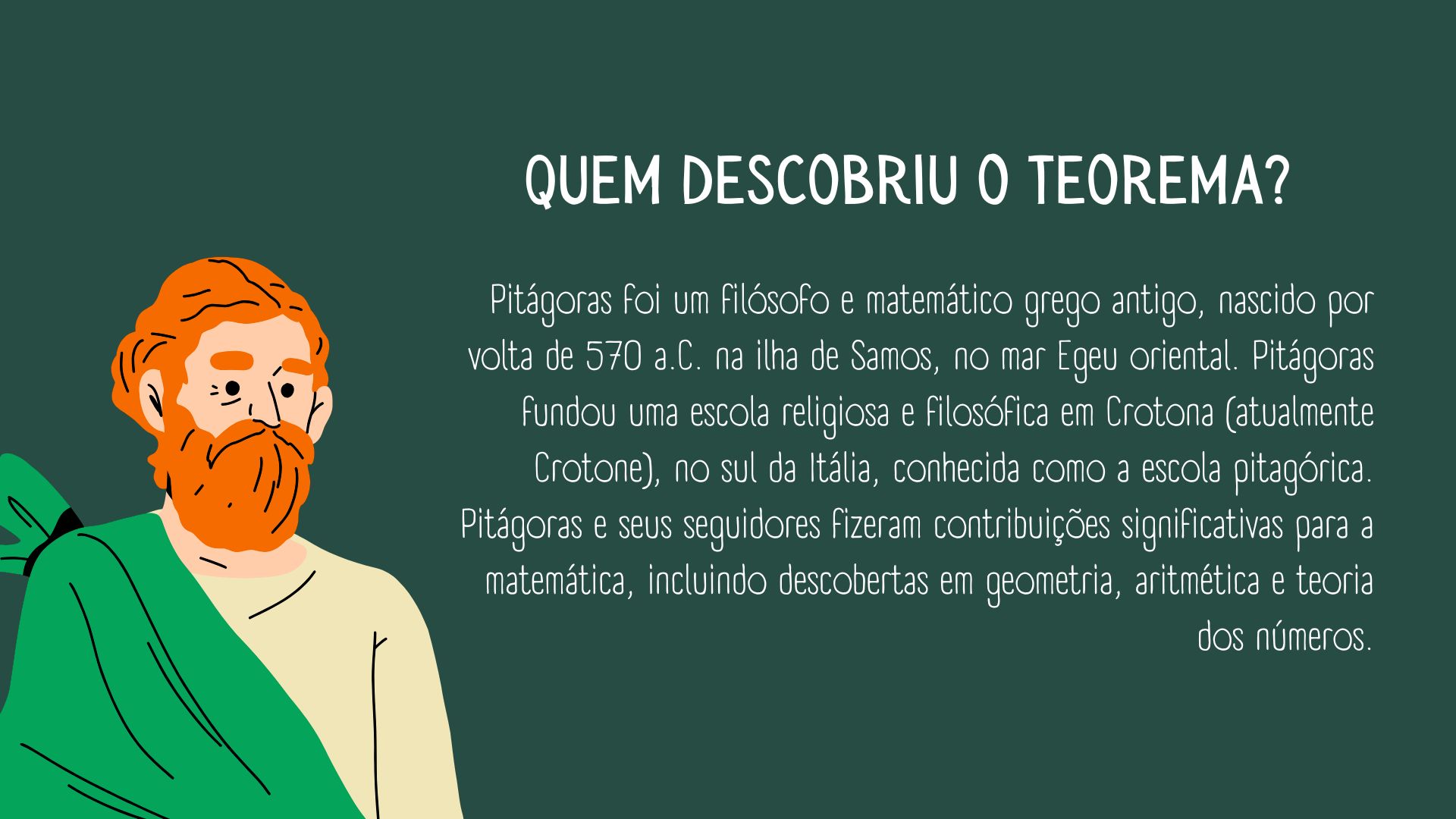 Teorema de Pitágoras